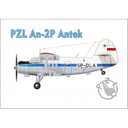Magnes samolot PZL An-2P Antek